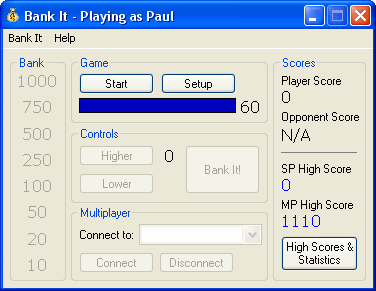 Single player window